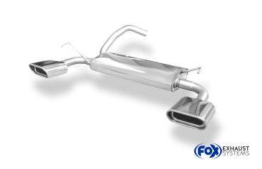 Endschalldämpfer rechts/links - 150x70 Typ 53 rechts/links passend für: Ford Ka ab 2009